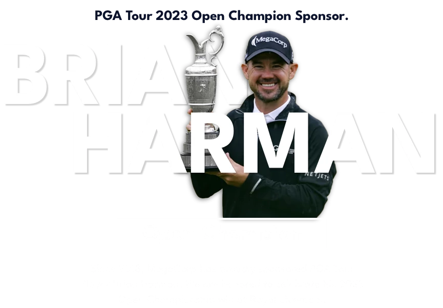 Brian Harman | PGA Tour 2023 Open Champion Sponsor