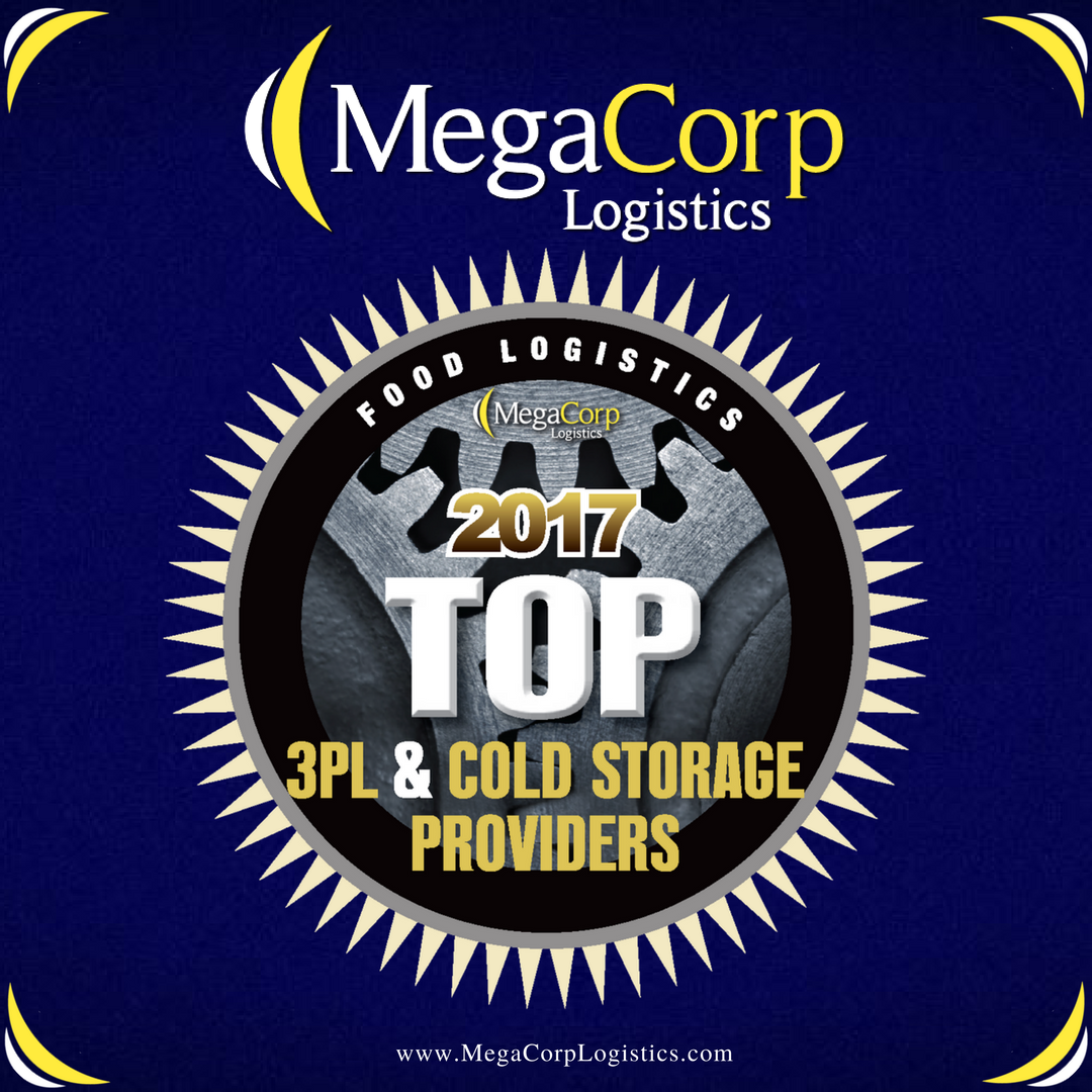 Food Logistics 2017 Top 3PL and Cold Storage Providers: MegaCorp Logistics.