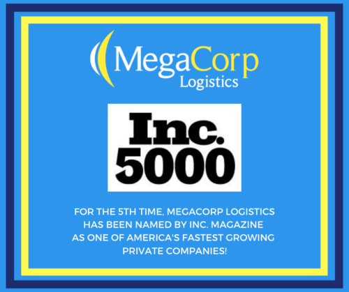 MegaCorp Named to Inc. Magazine’s Annual List of America’s Fastest-Growing Private Companies