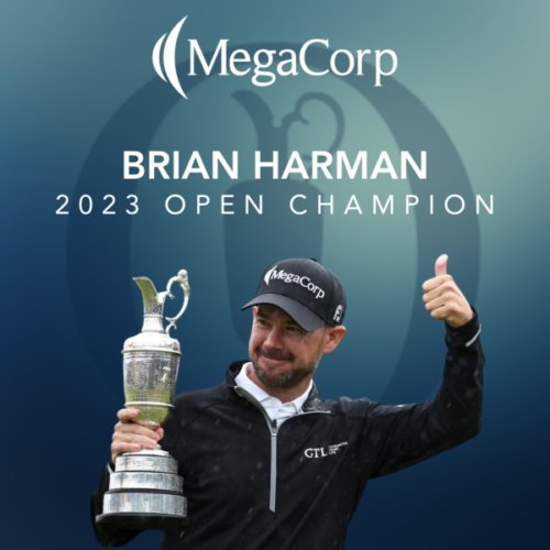 MegaCorp-Sponsored PGA Tour Player Brian Harman Wins 2023 Open Championship