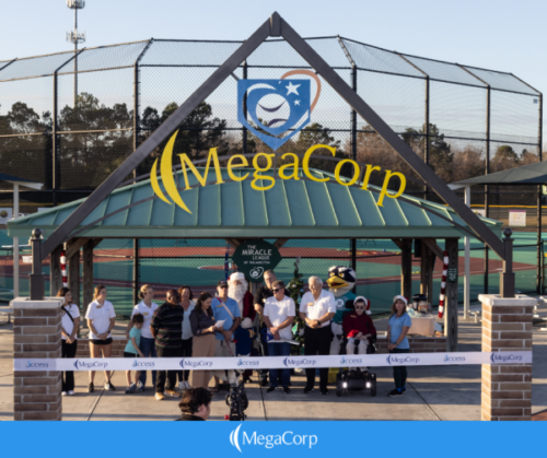 MegaCorp Joins ACCESS of Wilmington in a Decade-Long Partnership, Secures Naming Rights for the Miracle Field Stadium